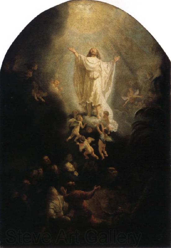 REMBRANDT Harmenszoon van Rijn The Ascension of Christ